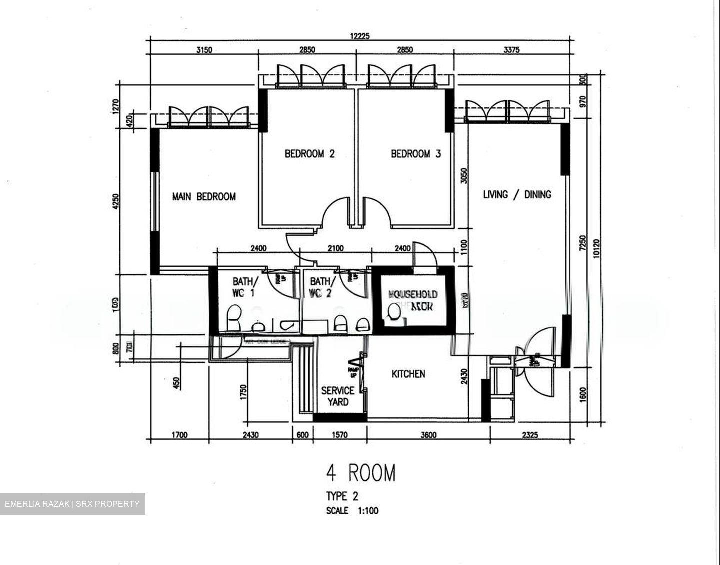 Blk 334A Anchorvale Crescent (Sengkang), HDB 4 Rooms #592395341